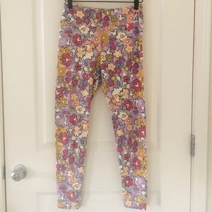 2/$10 🌷 LuLaRoe Disney Mickey Floral OS Leggings